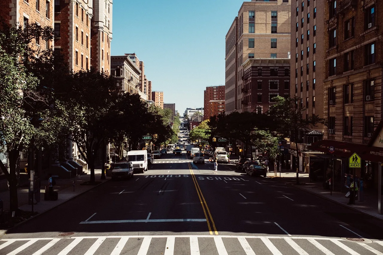 building, architecture, city, school, people, men, street, road, pole, car wallpapers, signage, pedestrian, car, van. Best-fit markets for a local delivery business