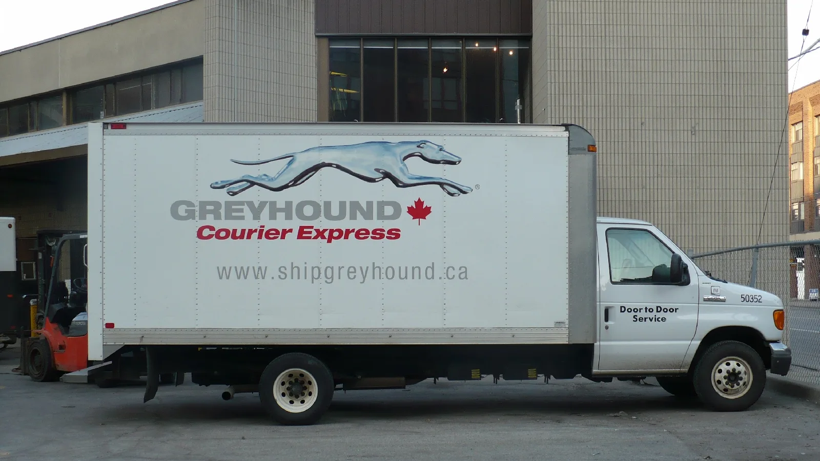Greyhound Courier Express delivery van 50352 at the Toronto depot. Local delivery KPIs for first-year owners: what to track and how to read it
